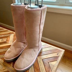 New Classic Tall UGG boots, Pink, Size 10